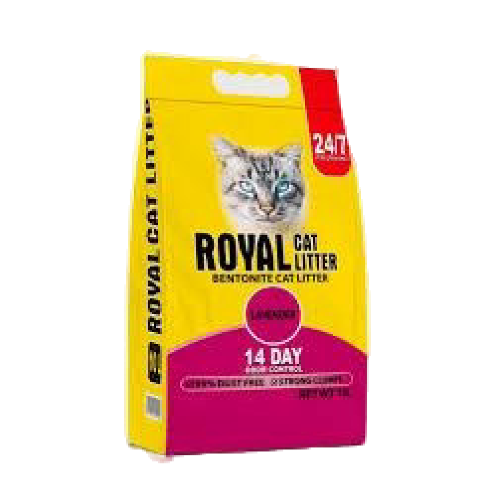 ROYAL BENTONITE CAT LITTER LEMON