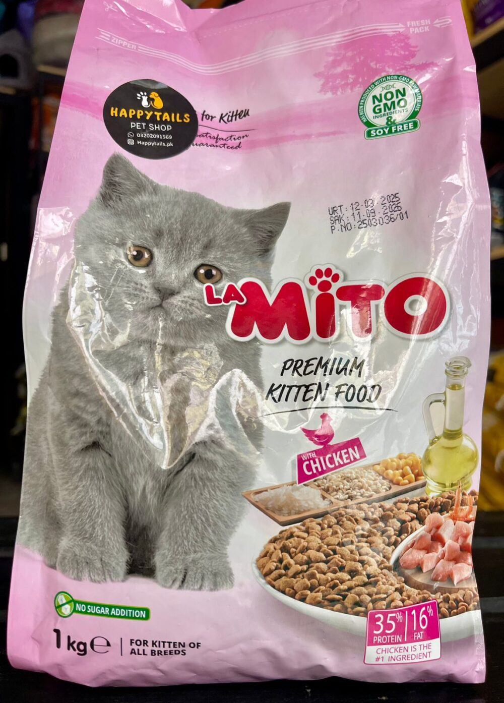 Mito Kitten Food Chicken Flavor 1kg
