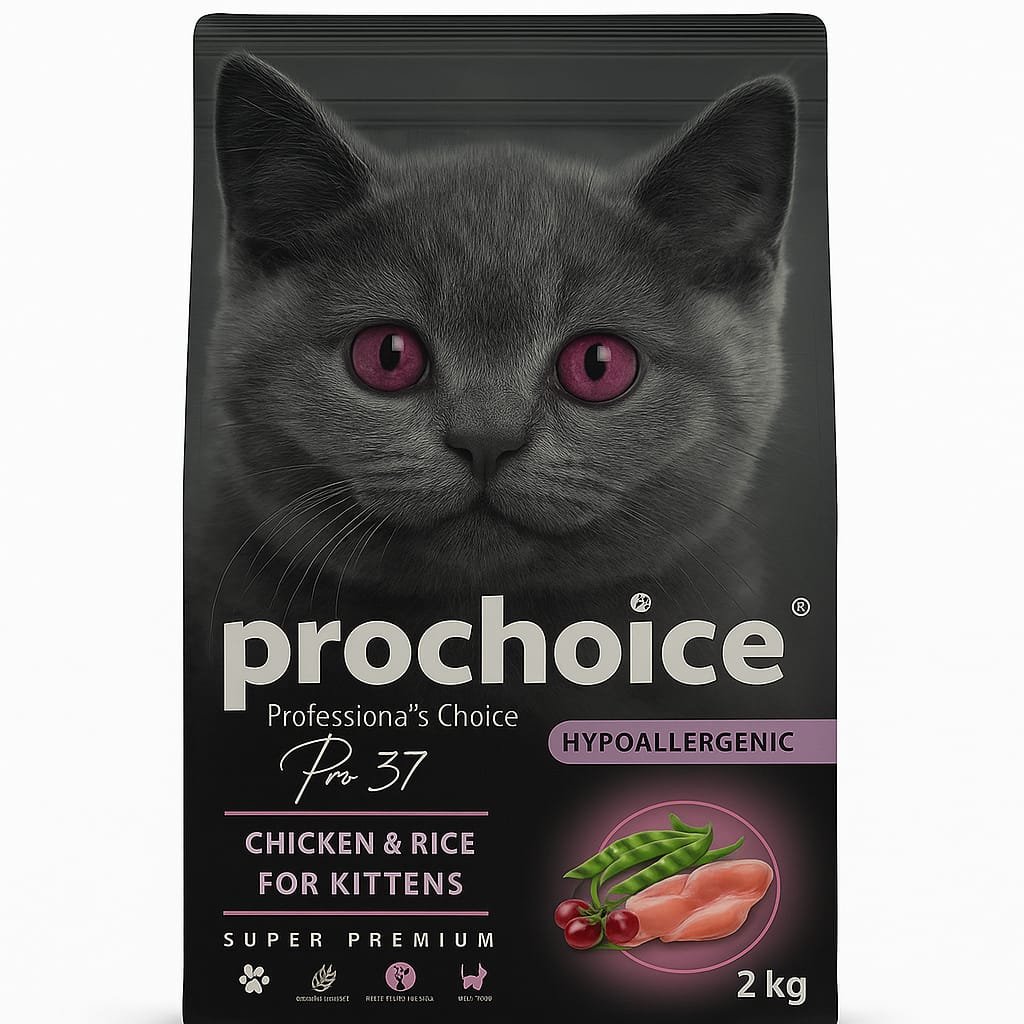 Prochoice Hypoallergenic Pro 37 Chicken & Rice for Kitten