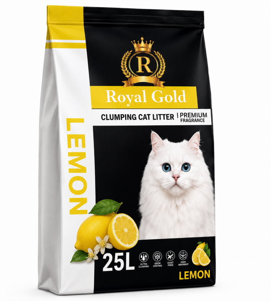 Royal Gold Cat Litter – Lemon Scented