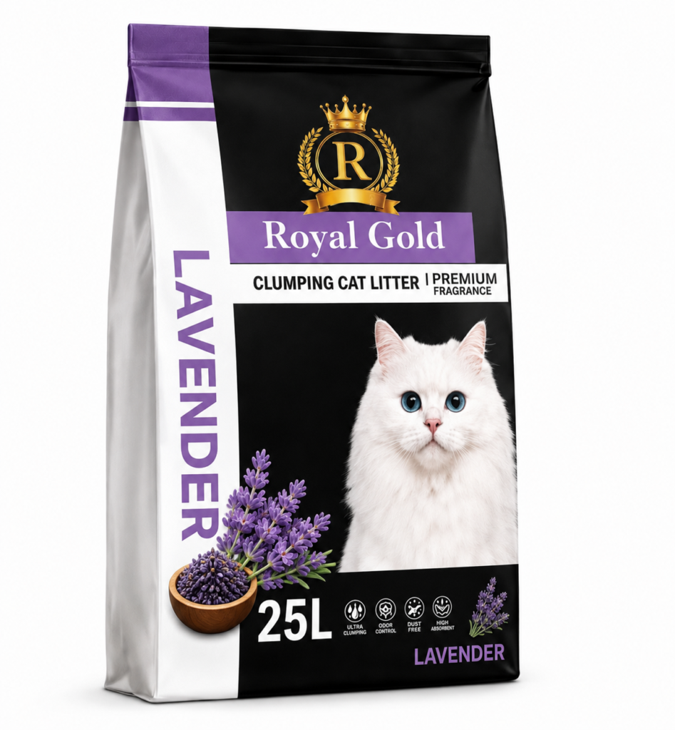 ROYAL GOLD CAT LITTER LAVENDER SCENTED