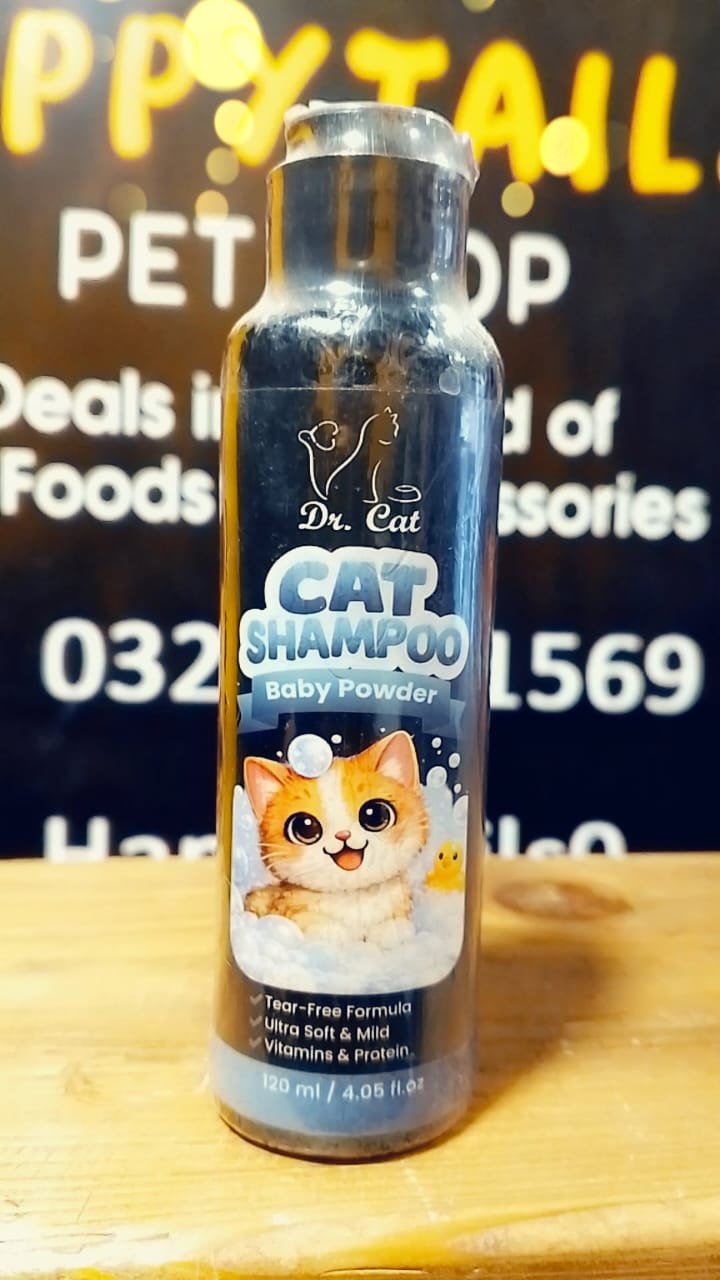 DR CAT Cats Shampoo Baby Powder Fragrance