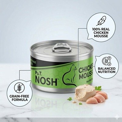 PET NOSH Chicken Mousse Tin Food
