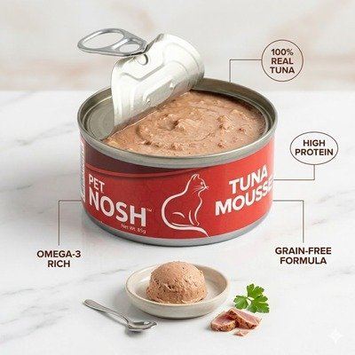 PET NOSH Tuna Mousse Tin Food