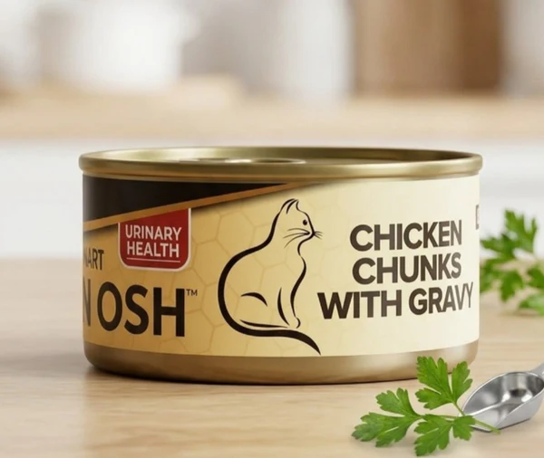 PET NOSH Chicken Chunks with Gravy Tin Food
