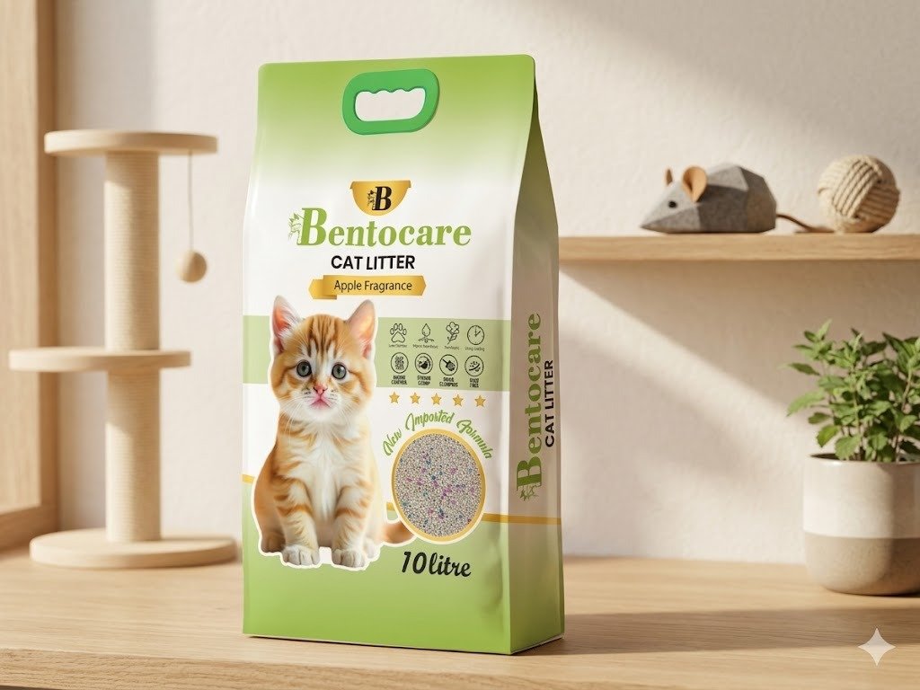 BENTOCARE Cat Litter Apple Fragrance 5L - Image 3