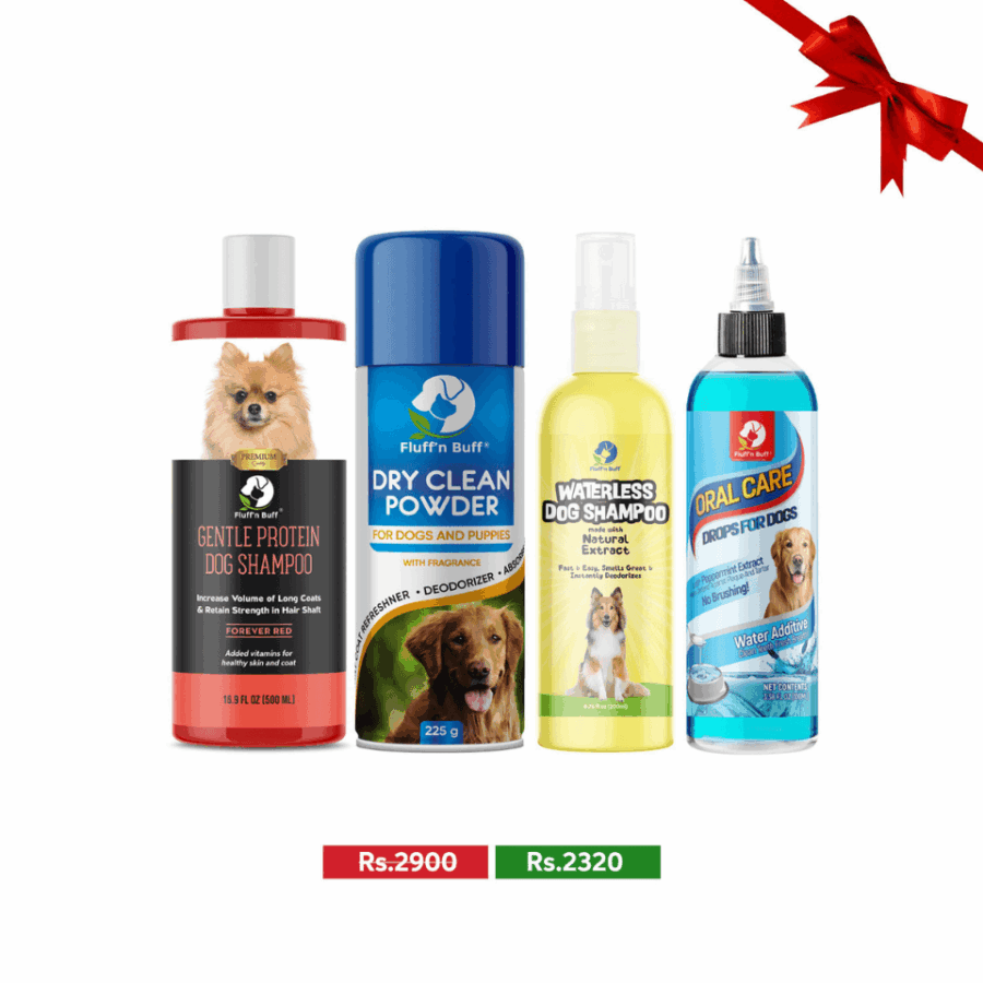 Fluff n Buff Sparkle & Shine Dog Care Set