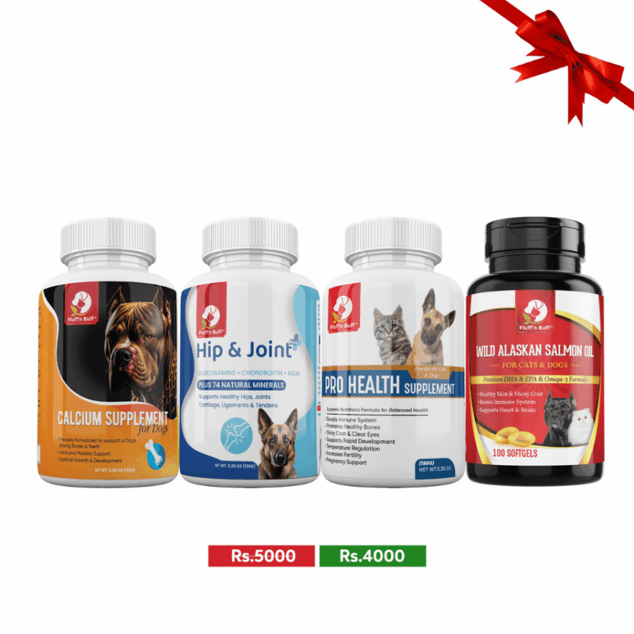 Fluff n Buff Strength & Mobility Supplement Bundle